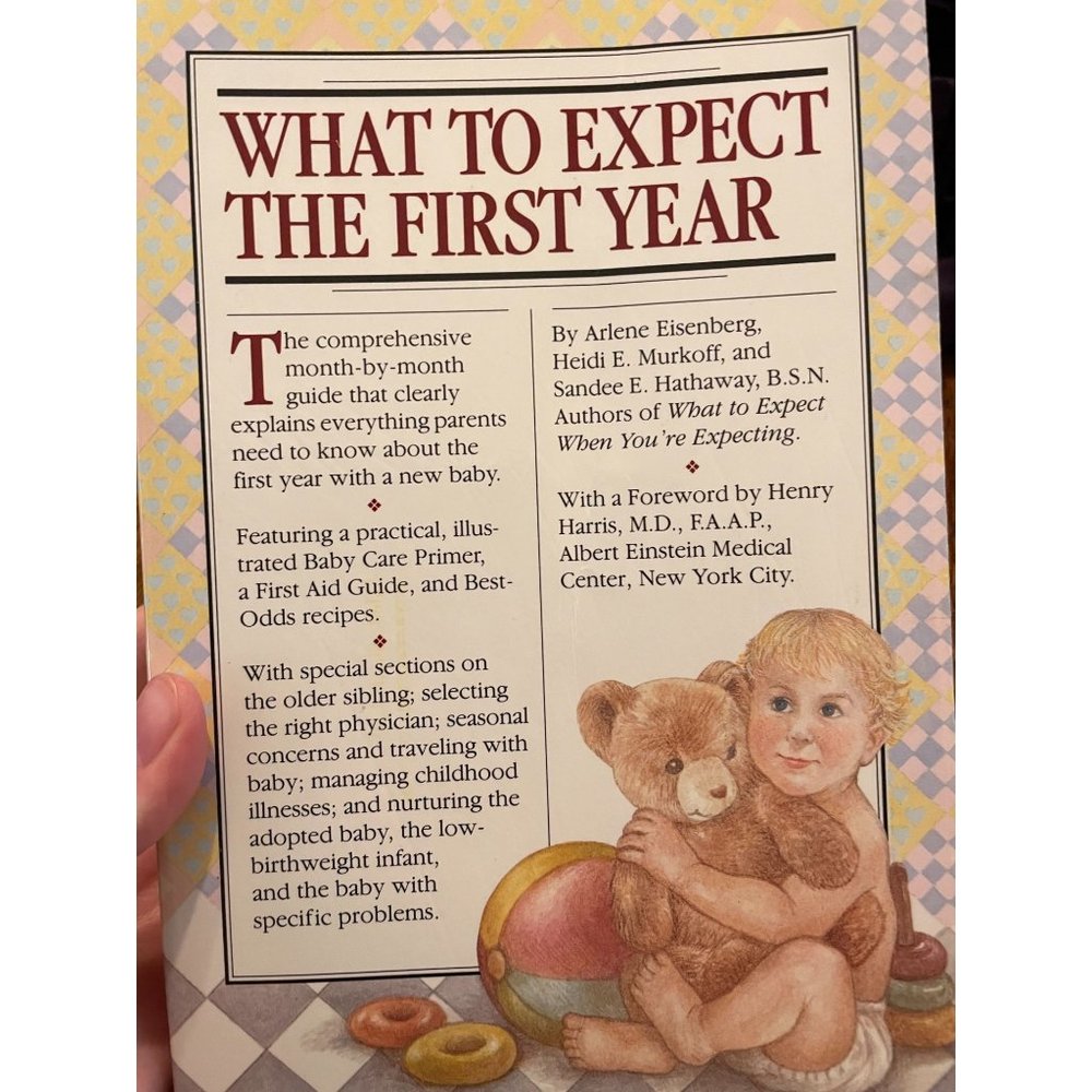 What to Expect the First Year - In Very Good Condition